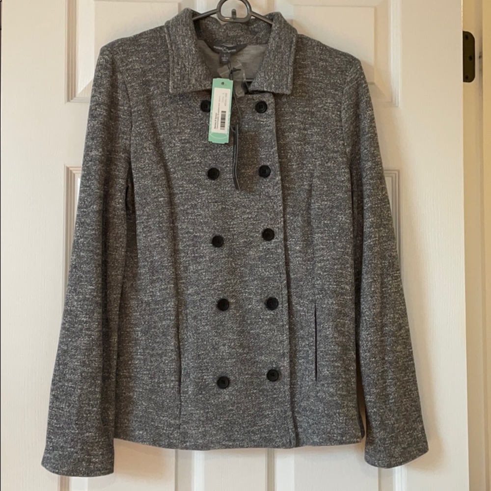 Tavira Double Breasted Knit Jacket size large